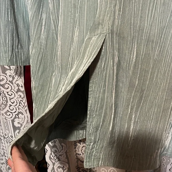 Free People Women's Double-Breasted Velvet Blazer - Picture 8 of 8